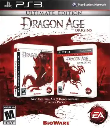 Dragon Age - Origins - Ultimate Edition (USA) (v1.01) (Disc) (Update) box cover front